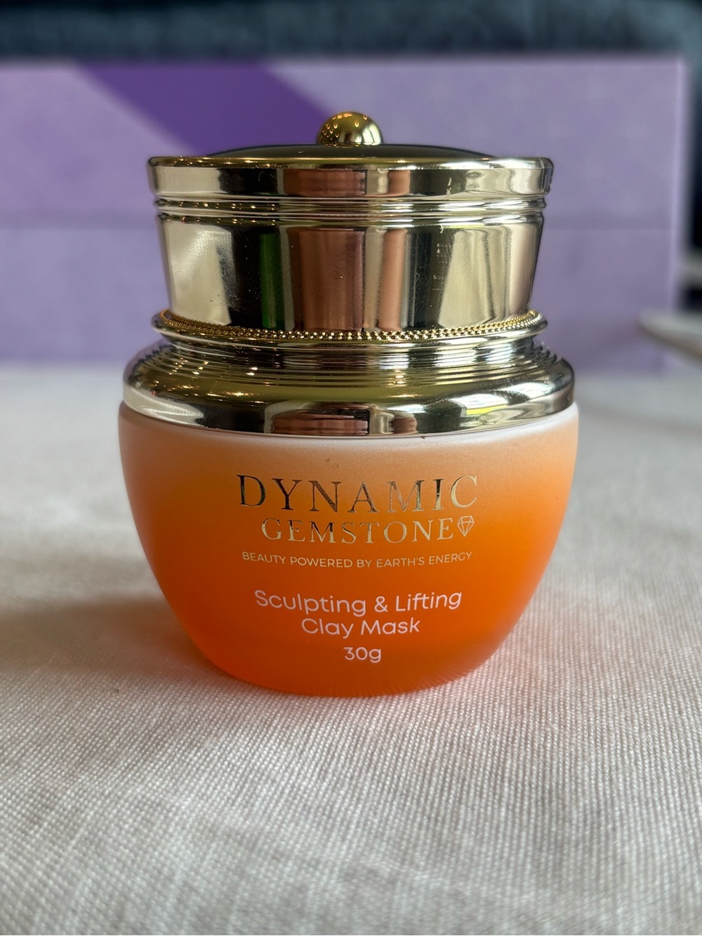 Dynamic Gemstone Sculpting & Lifting Clay Mask 30g Luxury Skincare NEW